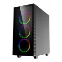 Carcasă PC Gamemax Draco XD, Midi-Tower, Fără PSU, Negru