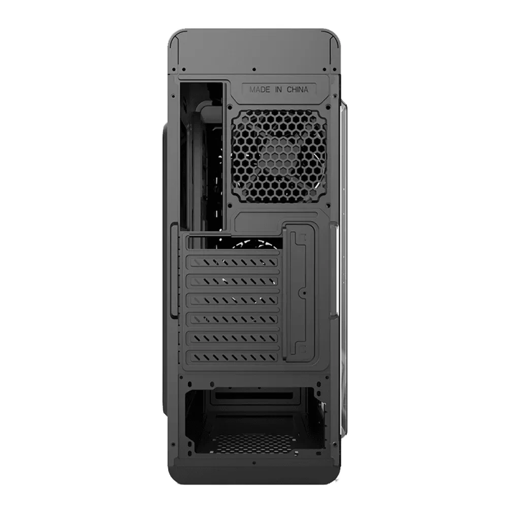 Carcasă PC Gamemax Optical G510, Midi-Tower, Fără PSU, Negru