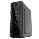 Carcasă PC Gamemax Optical G510, Midi-Tower, Fără PSU, Negru