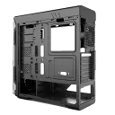 Carcasă PC Gamemax Optical G510, Midi-Tower, Fără PSU, Negru