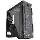 Carcasă PC Gamemax Optical G510, Midi-Tower, Fără PSU, Negru
