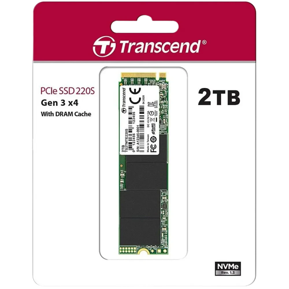 Unitate SSD Transcend 220S, 2000GB, TS2TMTE220S