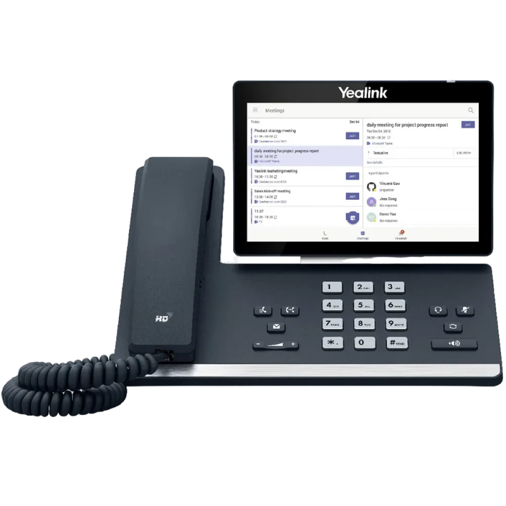 Telefon IP Yealink T58V, Metallic Grey