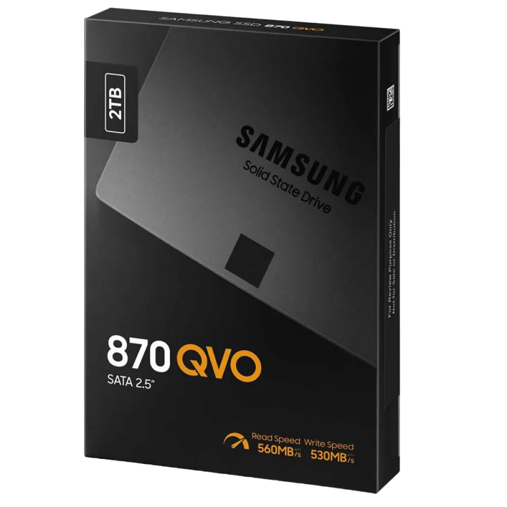 Unitate SSD Samsung 870 QVO MZ-77Q2T0, 2000GB, MZ-77Q2T0BW