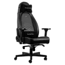 Scaun Gaming Noblechairs Icon, PU Piele, Negru/Alb