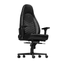 Scaun Gaming Noblechairs Icon, PU Piele, Negru/Alb
