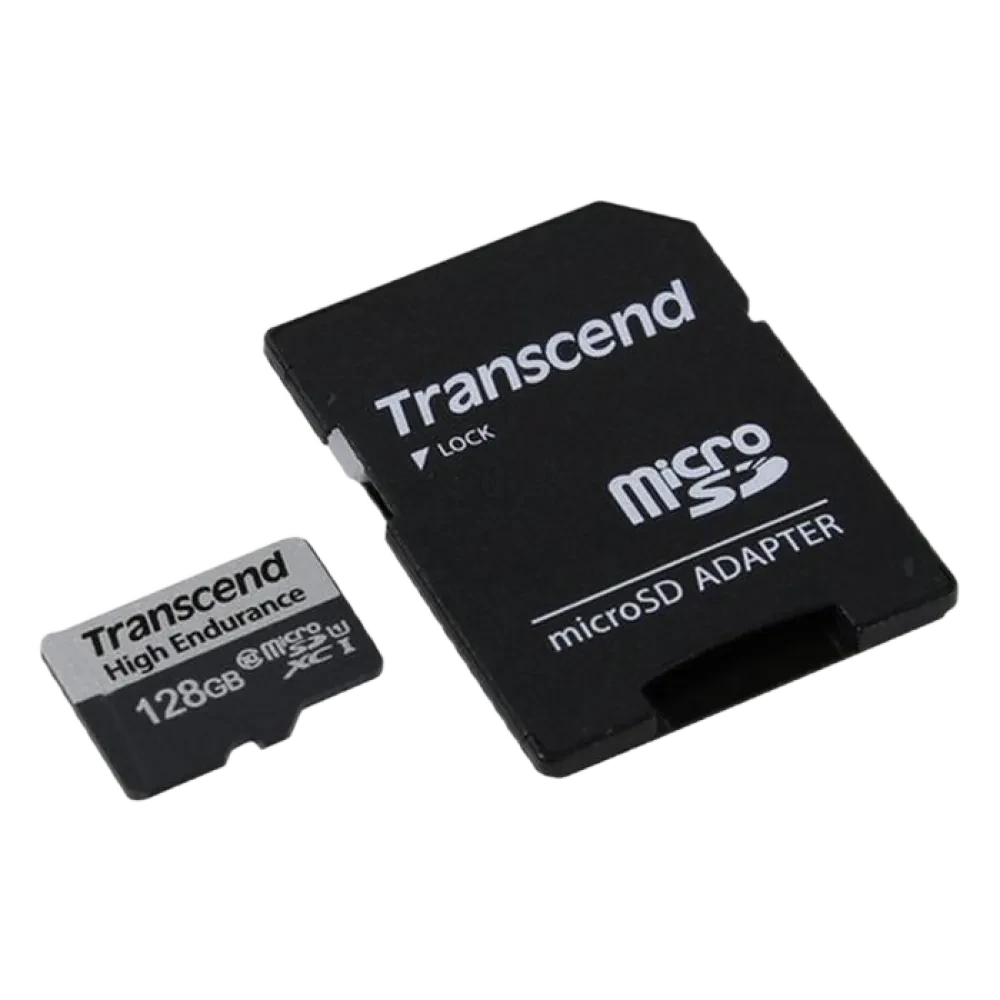 Карта памяти Transcend MicroSDXC Class 10, 128Гб (TS128GUSD350V)