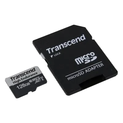 Карта памяти Transcend MicroSDXC Class 10, 128Гб (TS128GUSD350V)