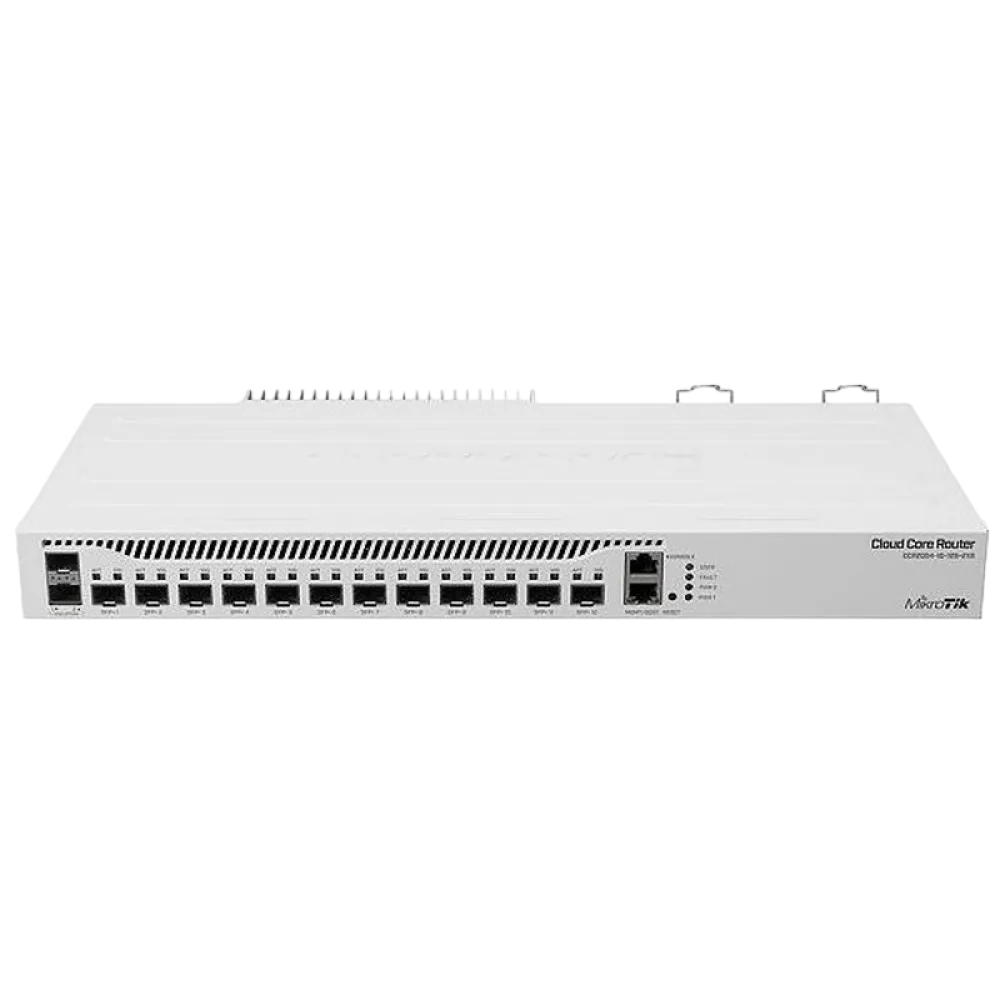 Router MikroTik CCR2004-1G-12S+2XS, Alb
