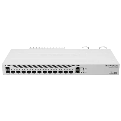 Router MikroTik CCR2004-1G-12S+2XS, Alb
