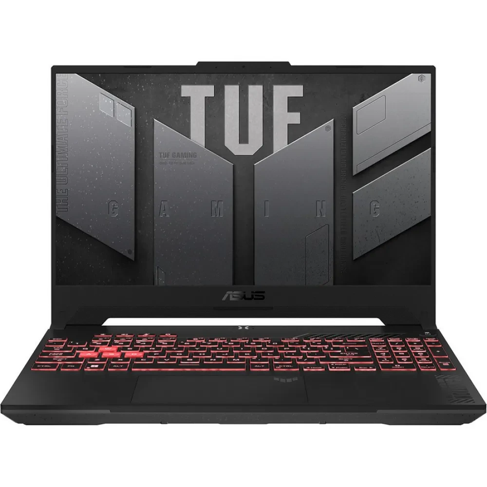 Laptop Gaming 15,6" ASUS TUF Gaming A15 FA507NUR, Mecha Gray, AMD Ryzen 7 7435HS, 16GB/1024GB, Fără SO