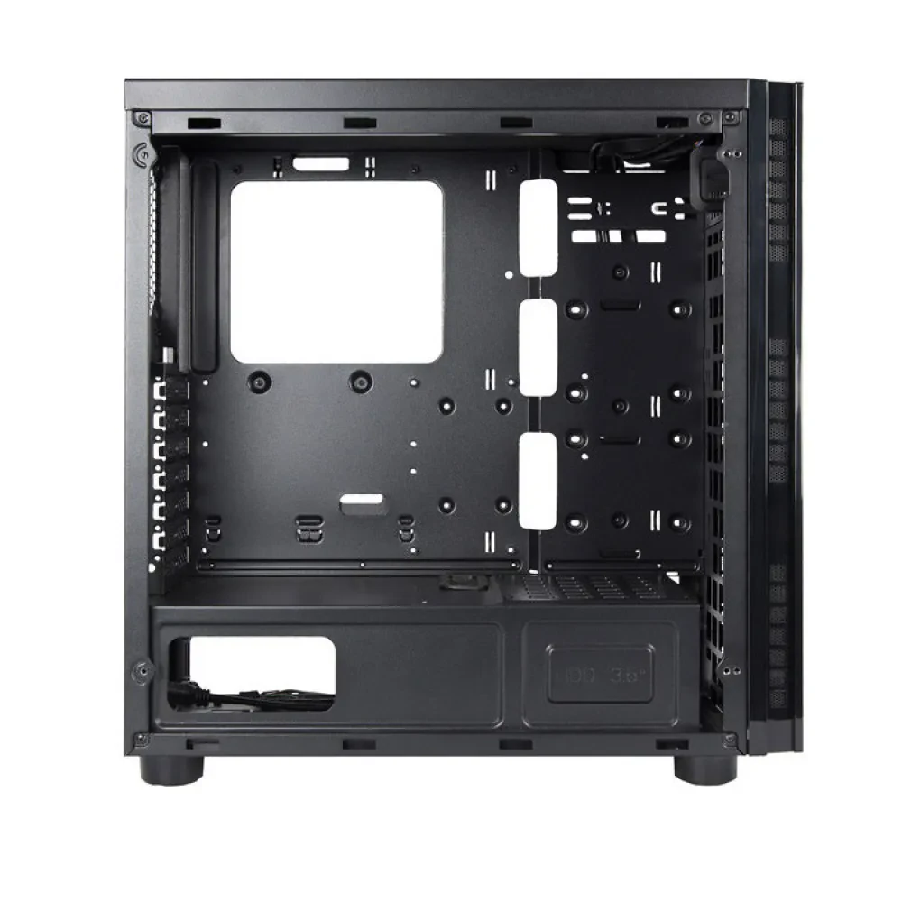Компьютерный корпус Chieftec AL-02B-TG-OP, Micro-ATX, ATX, Чёрный