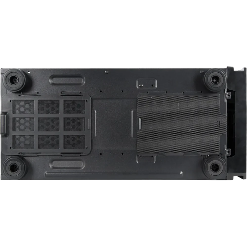 Компьютерный корпус Chieftec AL-02B-TG-OP, Micro-ATX, ATX, Чёрный