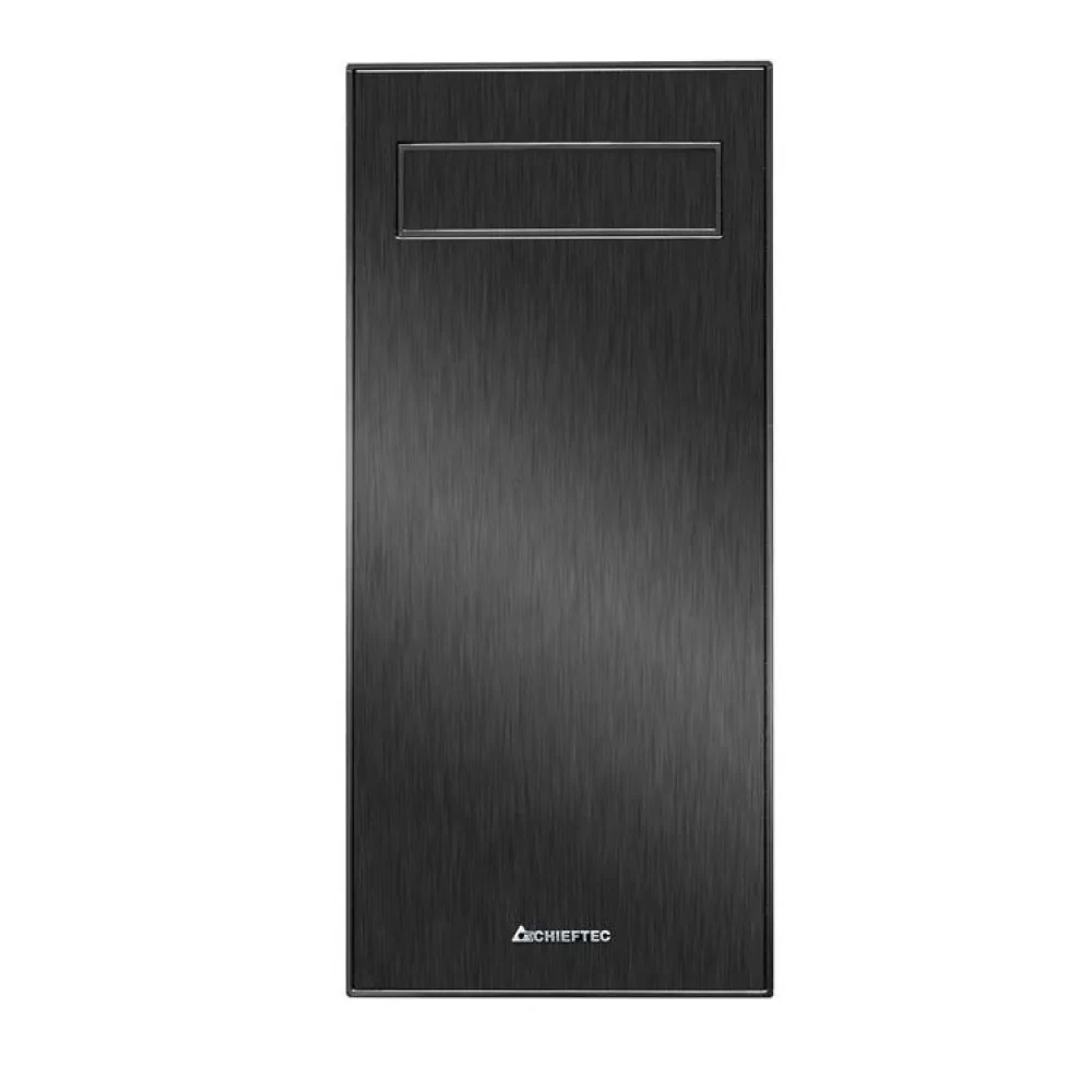 Компьютерный корпус Chieftec AL-02B-TG-OP, Micro-ATX, ATX, Чёрный