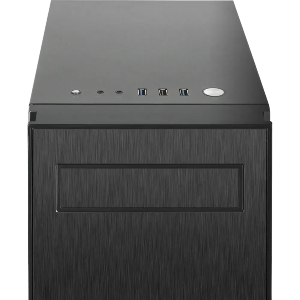 Компьютерный корпус Chieftec AL-02B-TG-OP, Micro-ATX, ATX, Чёрный