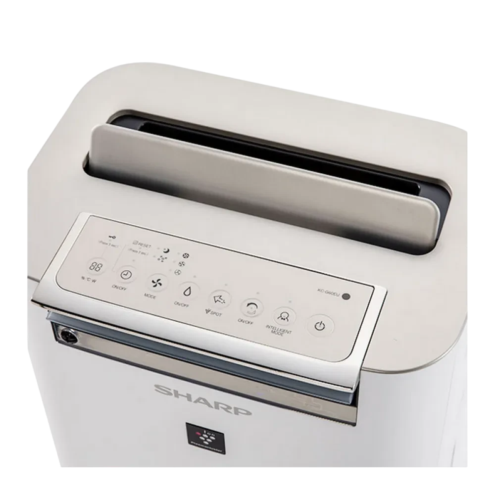 Umidificator și purificator de aer Sharp KCG60EUW, Alb