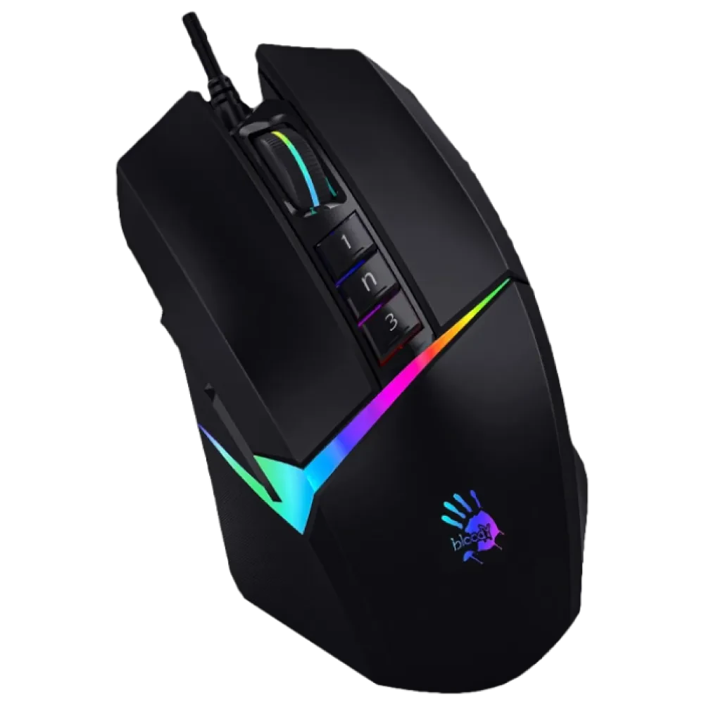 Gaming Mouse Bloody W60 Max, Negru