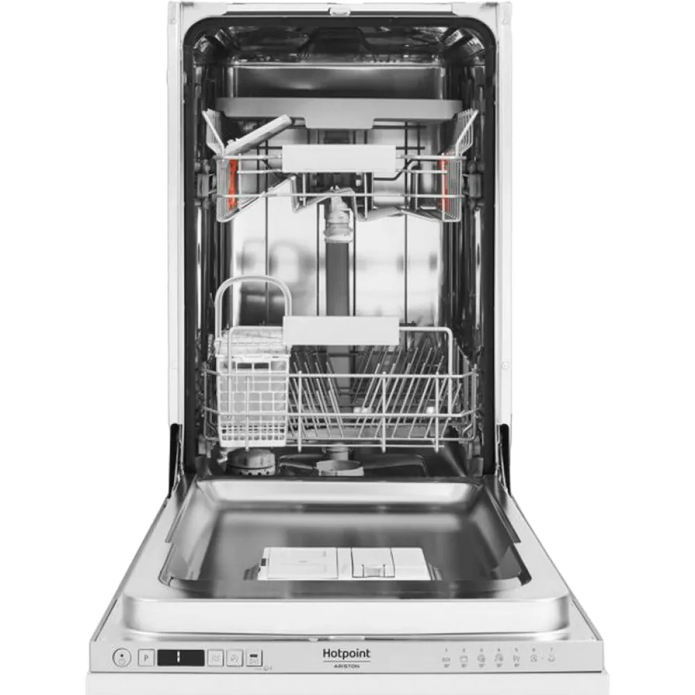 Mașină de spălat vase Hotpoint-Ariston HSIC 3T127 C, Alb