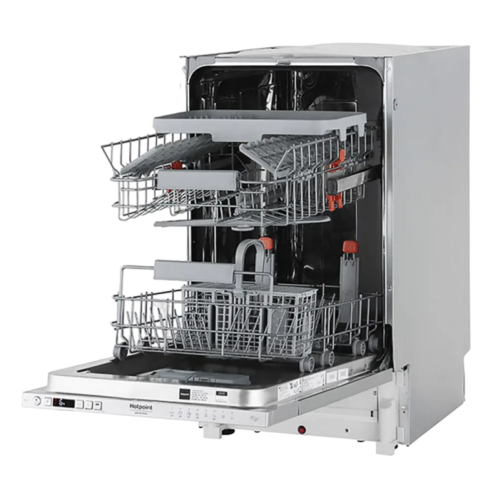 Mașină de spălat vase Hotpoint-Ariston HSIC 3T127 C, Alb