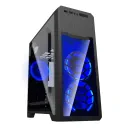 Carcasă PC Gamemax G563, Midi-Tower, Fără PSU, Negru