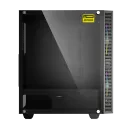 Компьютерный корпус Gamemax Black Hole, Midi-Tower, Без блока питания, Чёрный