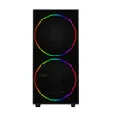 Компьютерный корпус Gamemax Black Hole, Midi-Tower, Без блока питания, Чёрный