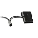 Ventilator PC Gamemax GMX-WFBK WT, 120 mm