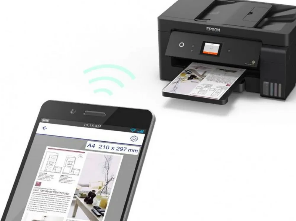 Струйный МФУ Epson L14150, Чёрный
