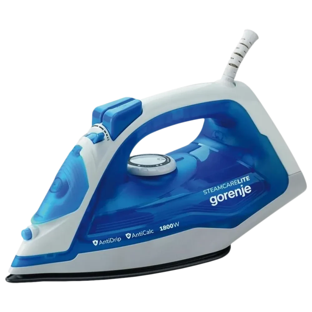 Fier de călcat Gorenje Steam care lite SIH1800BLT, 1800W, Albastru