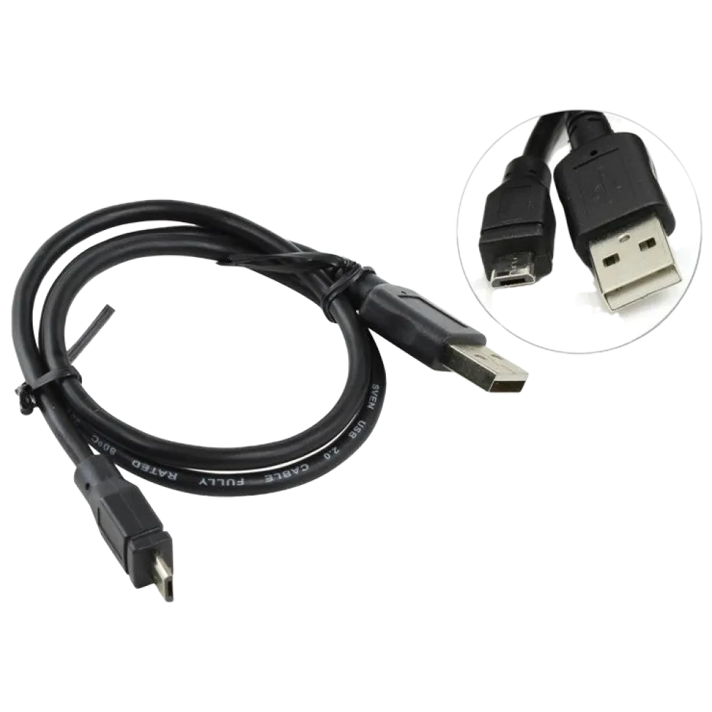 Cablu încărcare și sincronizare SVEN Micro USB 2.0 Micro B-Am, USB Type-A/micro-USB, 0,5m, Negru