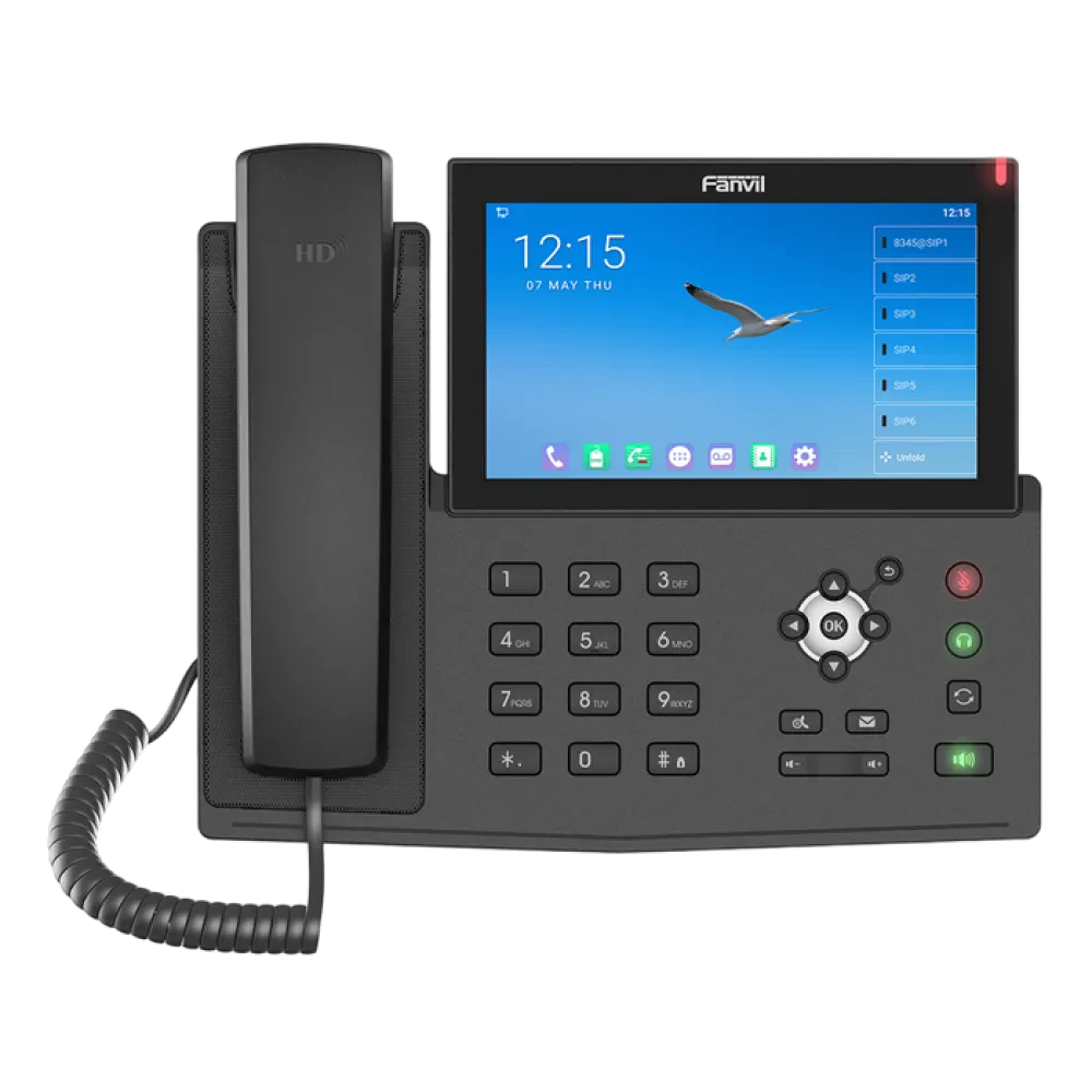 Telefon IP Fanvil X7A, Negru