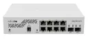 Comutator MikroTik CSS610-8G-2S+IN, Alb