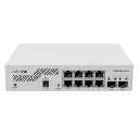 Comutator MikroTik CSS610-8G-2S+IN, Alb