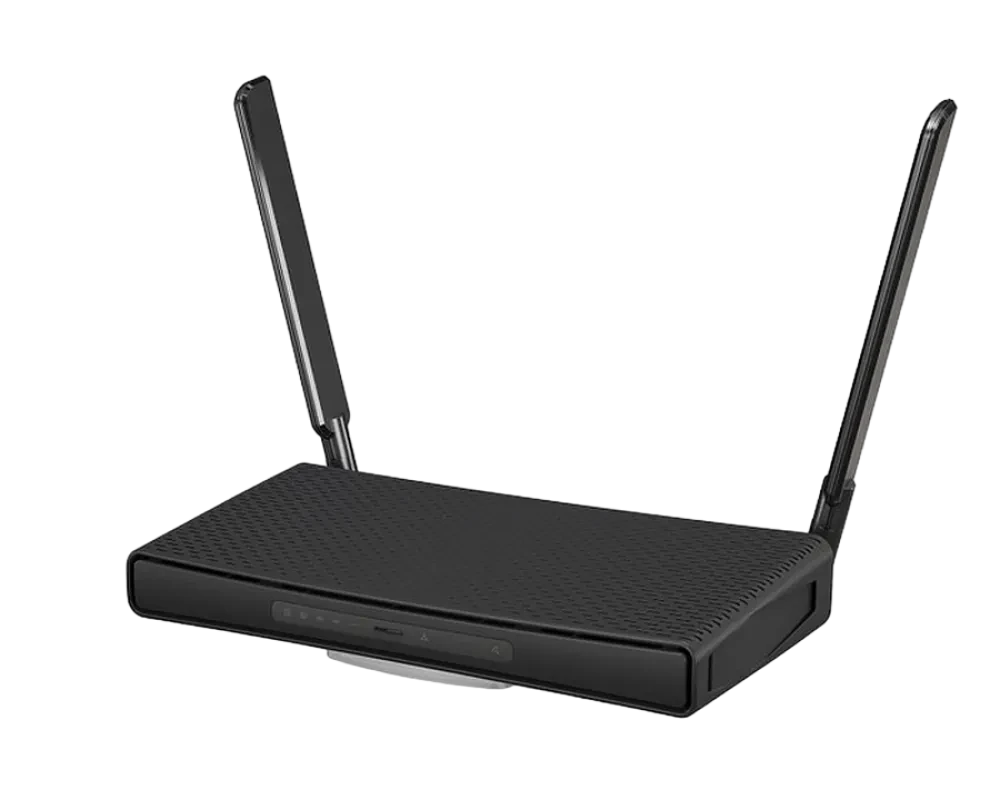 Router fără fir MikroTik hAP AC3, Negru