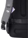 Rucsac pentru Laptop Bobby Hero Regular, 15.6", Piele artificială, Gri