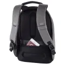Rucsac pentru Laptop Bobby Hero Regular, 15.6", Piele artificială, Gri