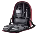 Rucsac pentru Laptop Bobby Hero Regular, 15.6", Piele artificială, Roșu