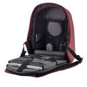 Rucsac pentru Laptop Bobby Hero Regular, 15.6", Piele artificială, Roșu