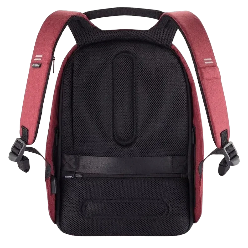 Rucsac pentru Laptop Bobby Hero Regular, 15.6", Piele artificială, Roșu
