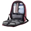 Rucsac pentru Laptop Bobby Hero Regular, 15.6", Piele artificială, Roșu