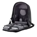Рюкзак для ноутбука Bobby Hero Small, 13.3", Искусственная кожа, Чёрный