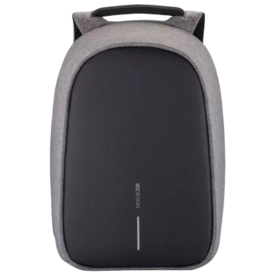 Rucsac zilnic Bobby Hero Small, Piele artificială, Gri