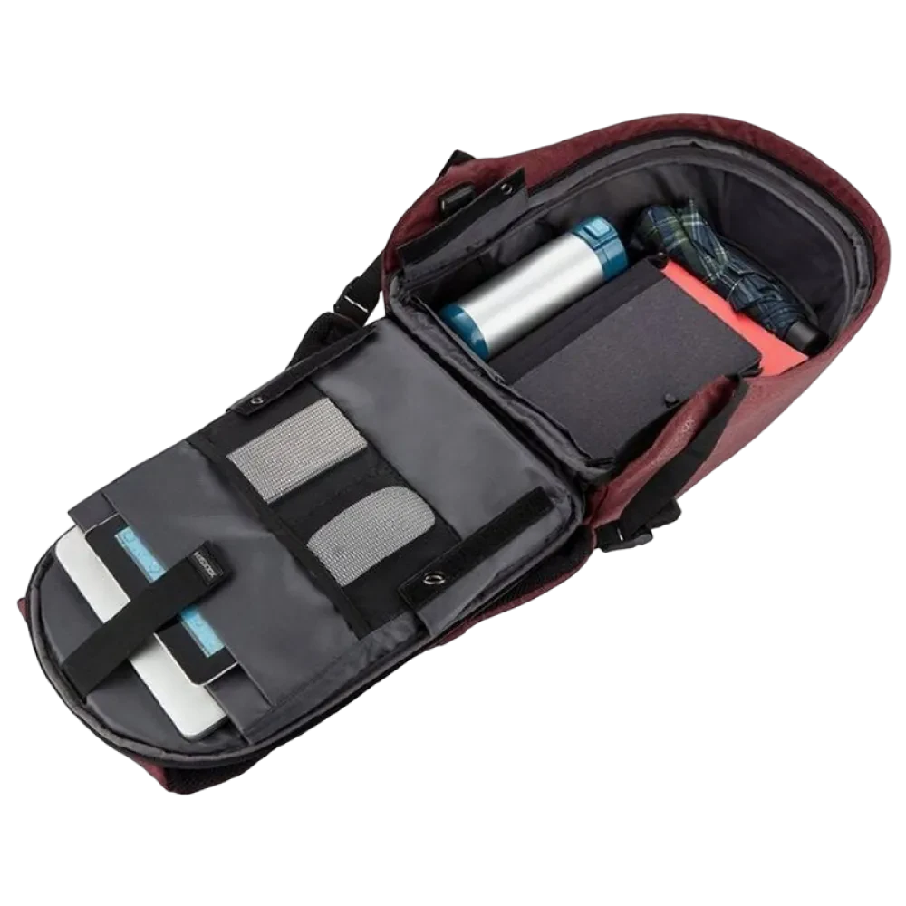 Рюкзак для ноутбука Bobby Hero Small, 13.3", Искусственная кожа, Красный
