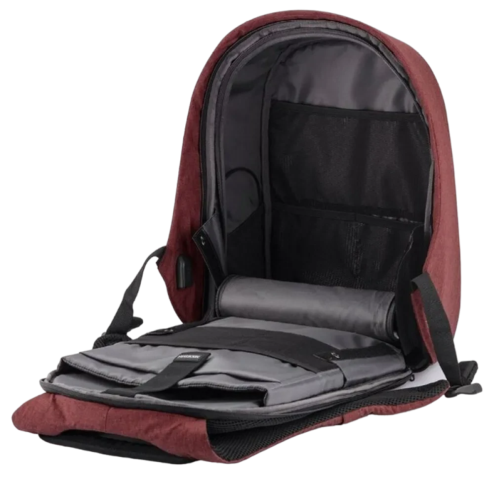 Рюкзак для ноутбука Bobby Hero Small, 13.3", Искусственная кожа, Красный