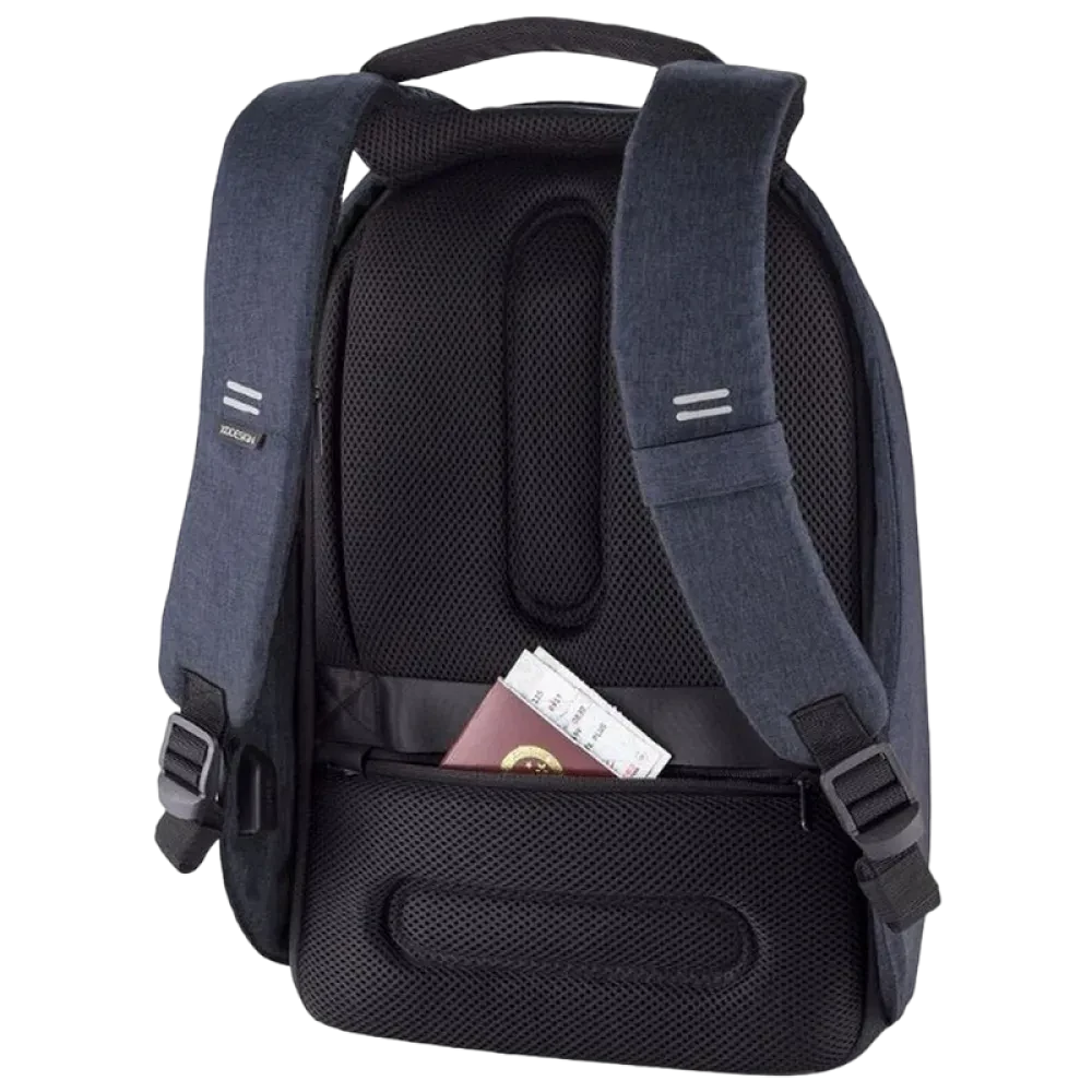 Рюкзак для ноутбука Bobby Hero Small, 13.3", Искусственная кожа, Тёмно-синий