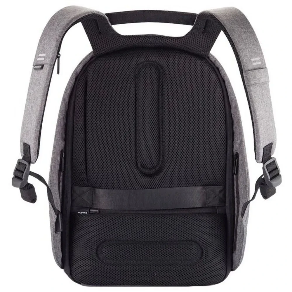 Rucsac pentru Laptop Bobby Hero XL, 17", Piele artificială, Gri