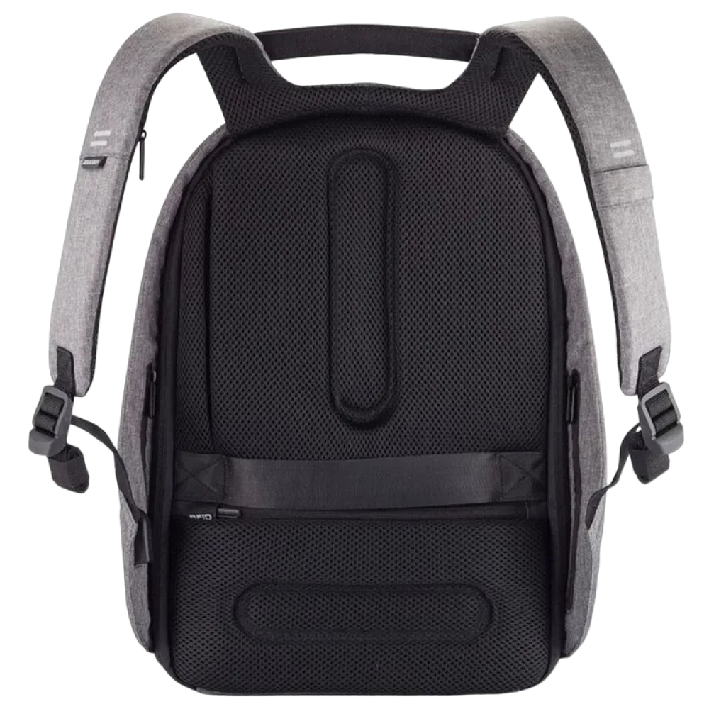 Rucsac pentru Laptop Bobby Hero XL, 17", Piele artificială, Gri