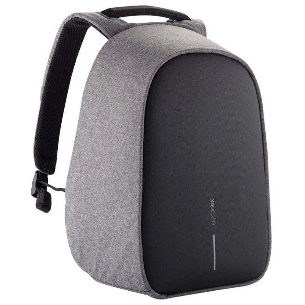 Rucsac pentru Laptop Bobby Hero XL, 17", Piele artificială, Gri