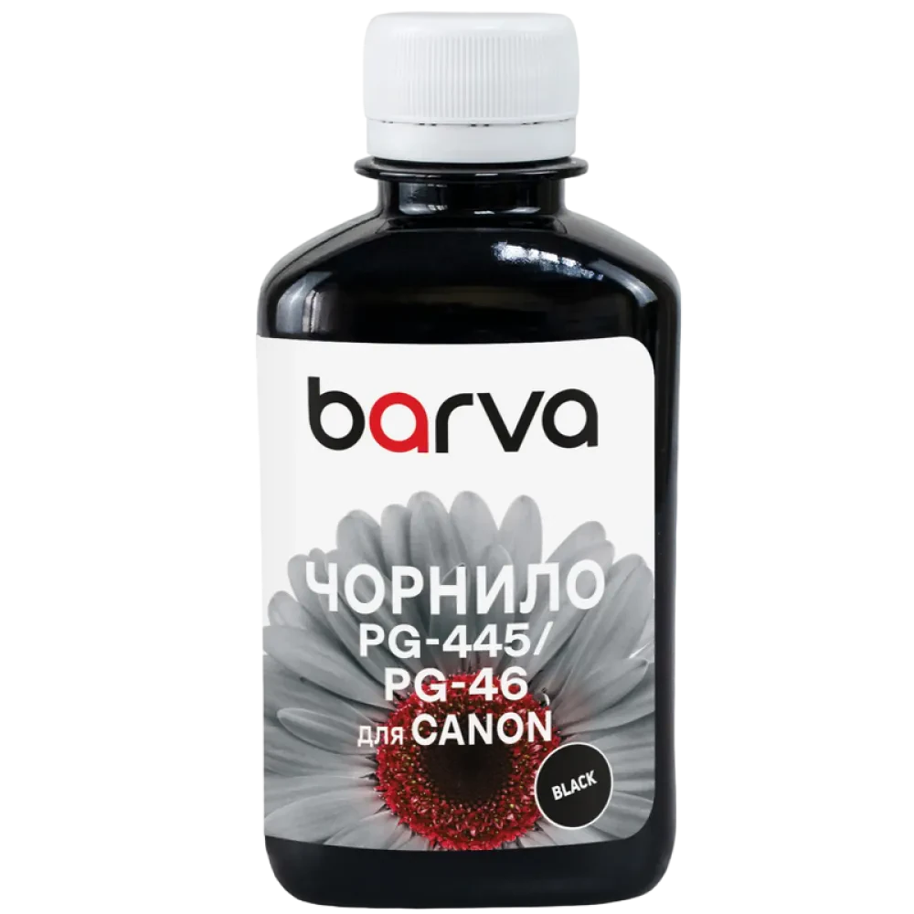 Картридж чернильный Barva G490 (Canon G-Series), 180мл, Черный