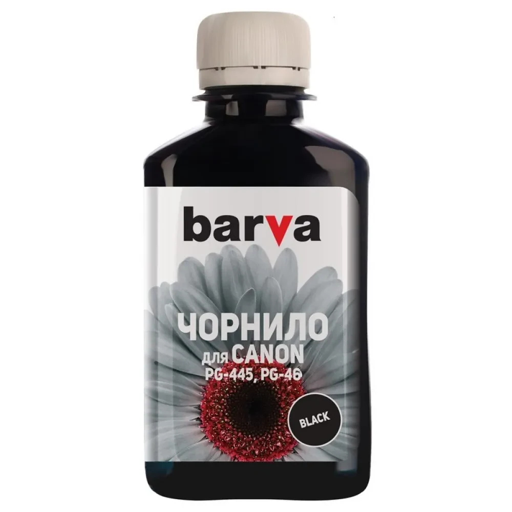 Картридж чернильный Barva G490 (Canon G-Series), 180мл, Черный